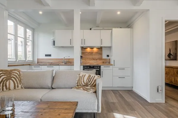 Wohnzimmer  Ferienwohnung Nordseelounge Pellworm