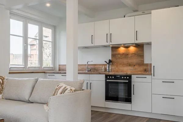 Küche / Küchenzeile  Ferienwohnung Nordseelounge Pellworm