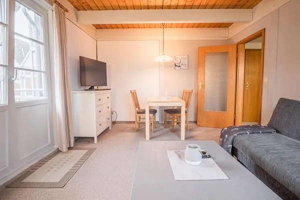 Wohnzimmer  Ferienwohnung Heimat auf Zeit Pellworm