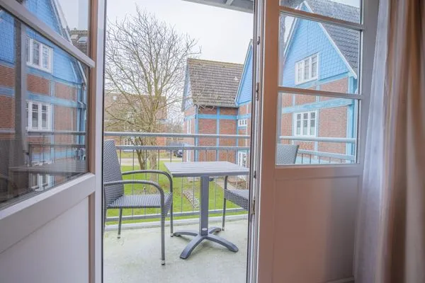 Terrasse  Ferienwohnung Deichbrise Pellworm