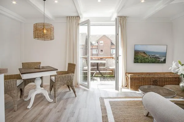 Wohnzimmer  Ferienwohnung Nordlicht Refugium Pellworm