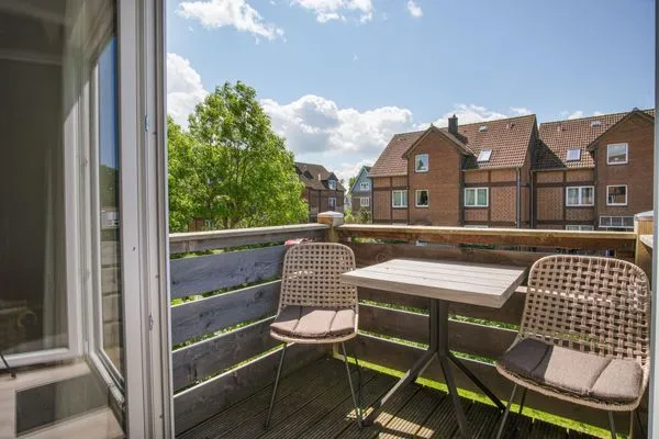 Terrasse  Ferienwohnung Nordlicht Refugium Pellworm