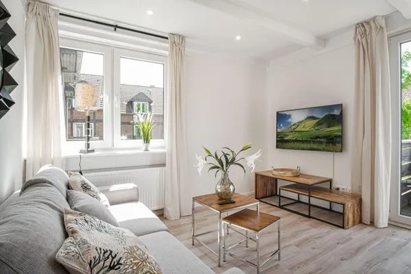 Wohnzimmer  Ferienwohnung Nordseeheimat Pellworm