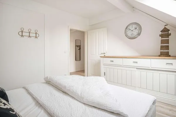 Schlafzimmer  Ferienwohnung Inseloase Pellworm