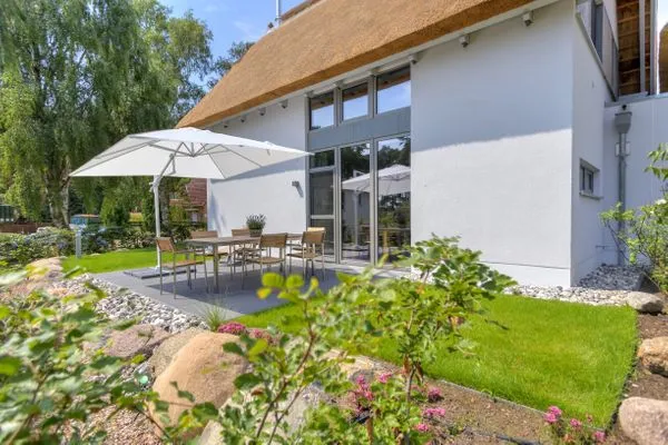 Hauptansicht  Heidehus Loddin