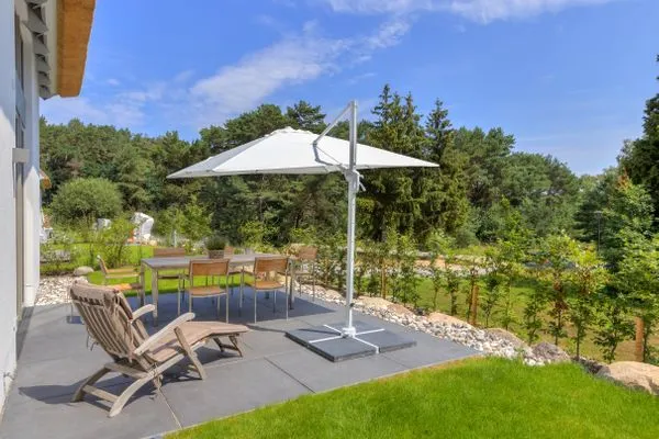 Terrasse  Heidehus Loddin