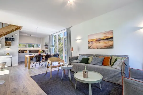 Wohnzimmer  Heidehus Loddin