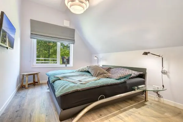 Schlafzimmer  Heidehus Loddin