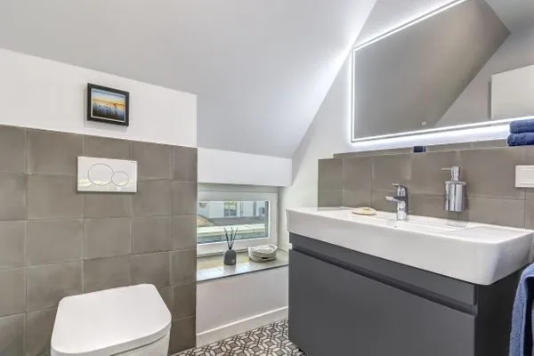 Gäste-WC  Heidehus Loddin