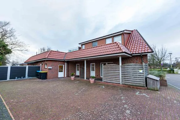 Fassade / Eingang Huus an de Tune Ferienwohnung Fidellapje