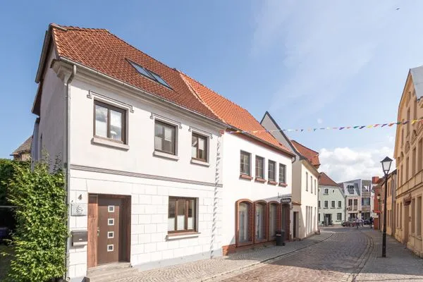 Ferienhaus InselGlück in Malchow Ferienhaus von Außen  InselGlück