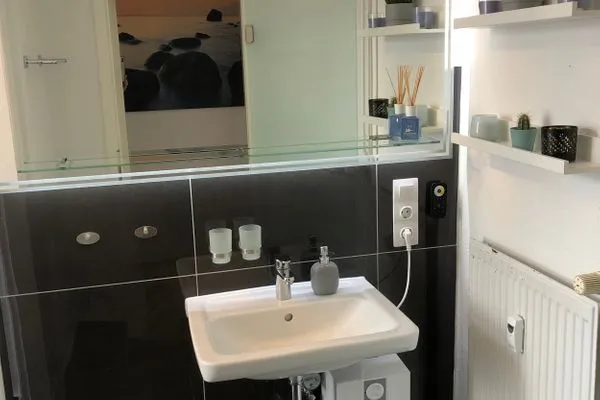 Badezimmer  Apartment Lykke Lollfuß
