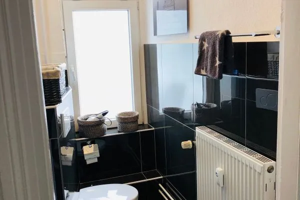 Badezimmer  Apartment Lykke Lollfuß