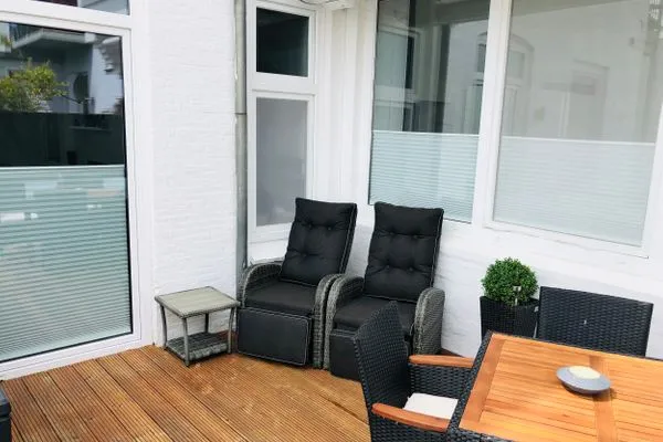 Terrasse  Apartment Lykke Lollfuß