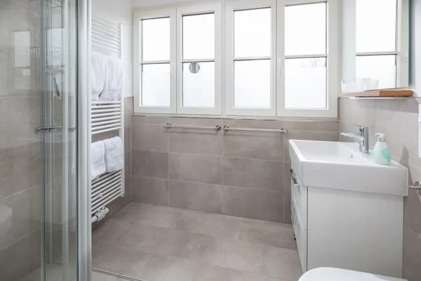 Badezimmer  Dünenglück (Haus Nordland)