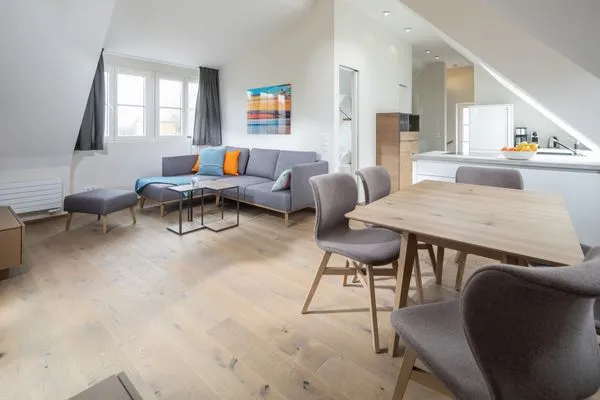 Wohnzimmer  Dünenglück (Haus Nordland)