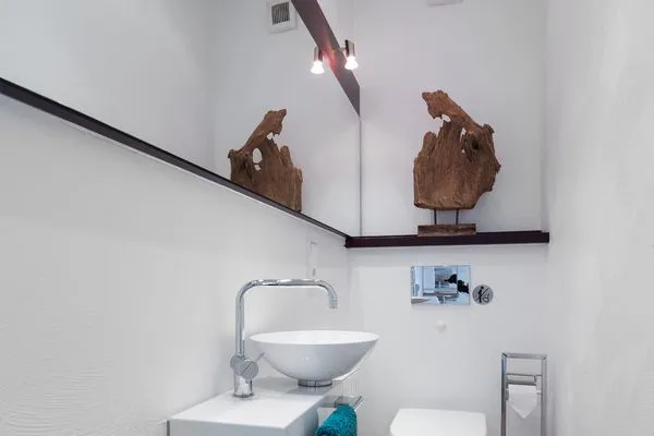 Gäste-WC  Ebbe & Flut  Watt`n Blick