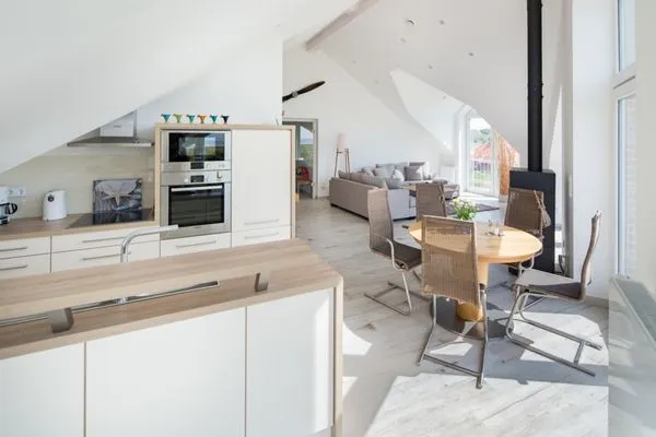 Küche / Küchenzeile  Tante Ju - Haus Kiek in´t Watt