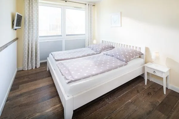 Schlafzimmer  Ferienwohnung Sternendeck