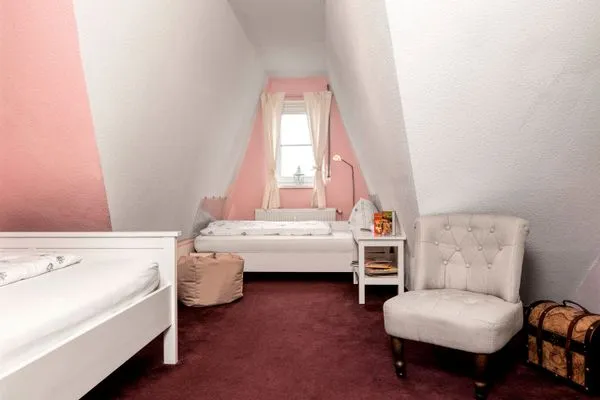 Schlafzimmer Landhaus am Meer Friesenstübchen