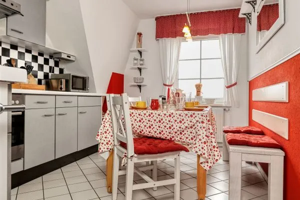 Küche / Küchenzeile Landhaus am Meer Friesenstübchen