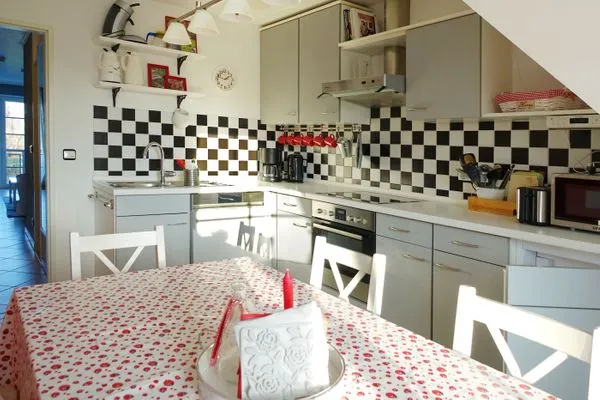 Küche / Küchenzeile Landhaus am Meer Friesenstübchen