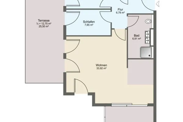 Grundriss  Deichsonne