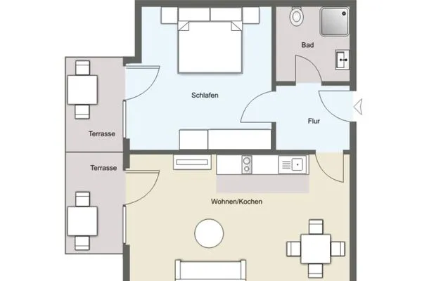 Grundriss  Brigantine