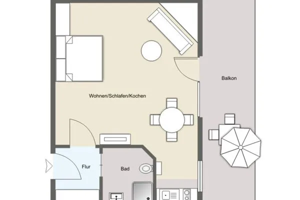 Grundriss  Meeresrauschen 1
