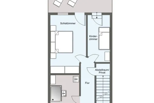 Grundriss  Appartement Deichnest