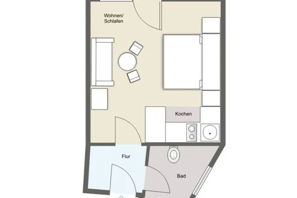 Grundriss  Sonnenschein