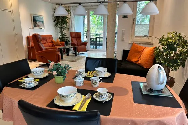 Wohnzimmer  Villa Marfa, Whg. 03