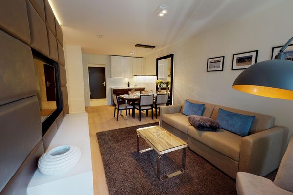 Modernes Apartment mit Sauna, Balkon und Strandnähe