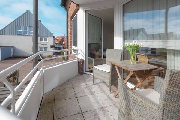  Friesenhütte Norderney-Siedlung - Balkon