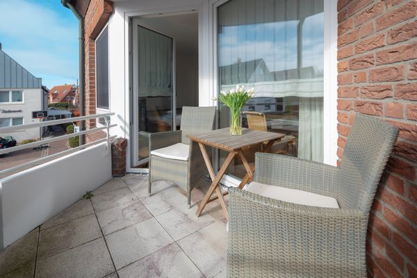  Friesenhütte Norderney-Siedlung - Balkon