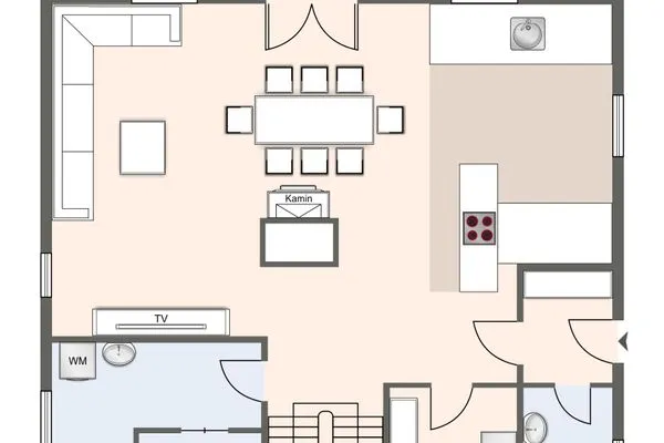 Dünenwind Dünenwind SPO Bad - Grundriss