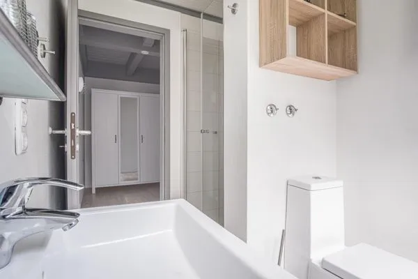 Badezimmer  Ferienwohnung Nordseebrise Pellworm