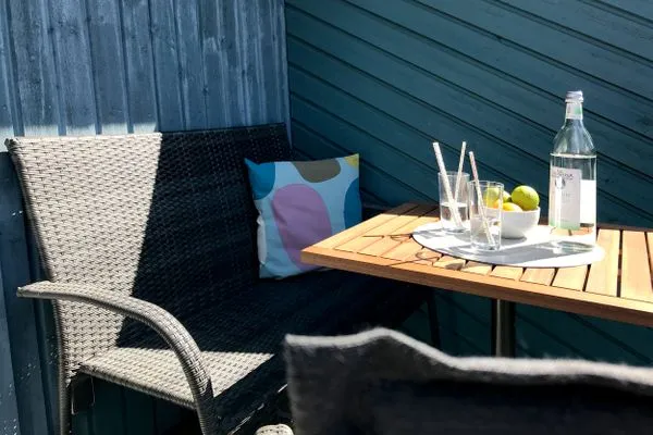 Balkon  Ferienwohnung Strand 8