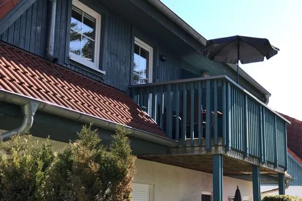 Balkon  Ferienwohnung Strand 8