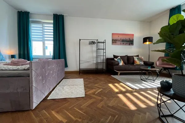 Living room  Wohnperle Oskar06 - zentral, Parkplatz