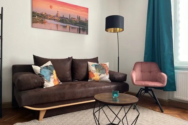 Living room  Wohnperle Oskar06 - zentral, Parkplatz