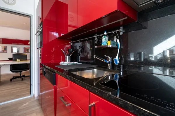 Küche / Küchenzeile  Apartment Seeperle