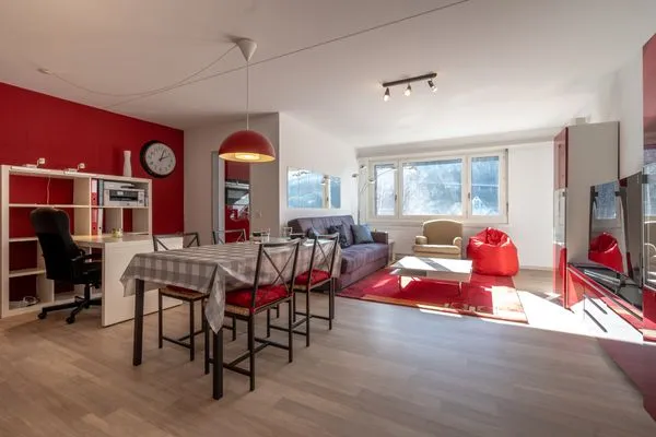 Wohnzimmer  Apartment Seeperle