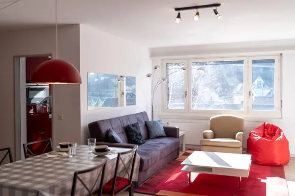 Wohnzimmer  Apartment Seeperle