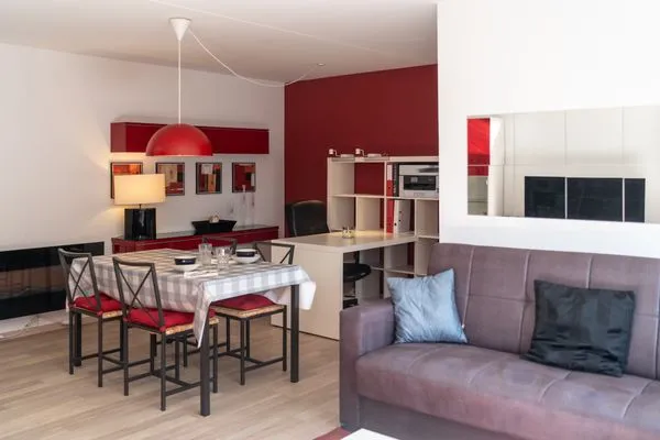 Wohnzimmer  Apartment Seeperle