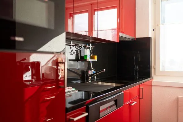 Küche / Küchenzeile  Apartment Seeperle