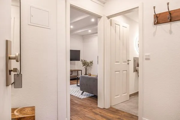 Wohnzimmer  Ferienwohnung Meerzeit Pellworm