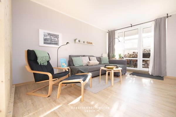  Hafenresidenz Strandglück Laboe - Wohnzimmer