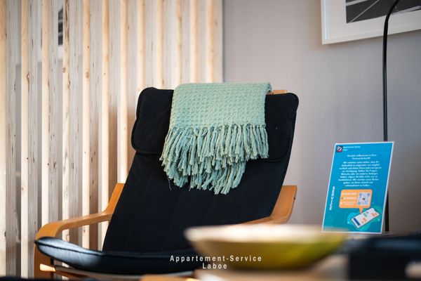  Hafenresidenz Strandglück Laboe - Wohnzimmer