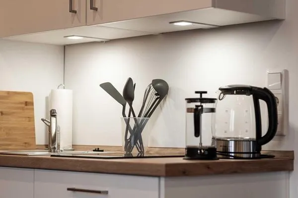 Küche / Küchenzeile  Ferienwohnung Küstenglück Pellworm